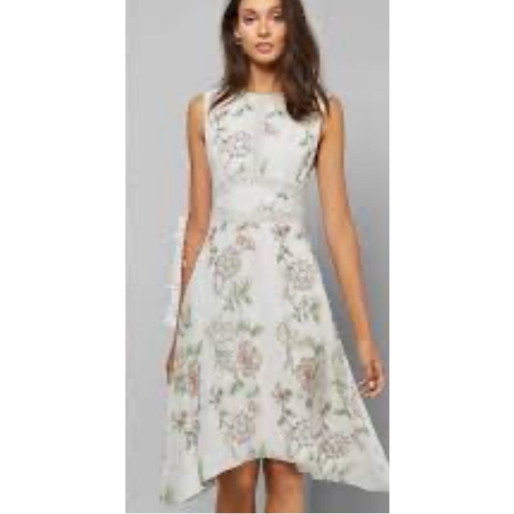 Ted Baker Floral Sleeveless Dress Sz US 4 OR TED SZ 1